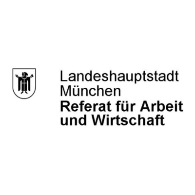 Lhst München Referat für Arbeit und Wirtschaft Logo