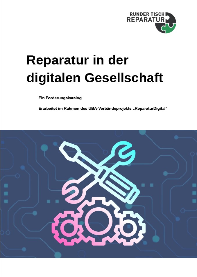 Forderungskatalog Reparatur und Digitalisierung