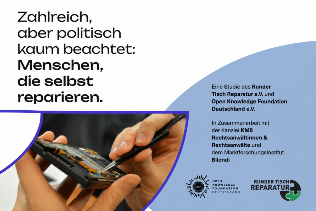 Millionen reparieren selbst – aber die Politik schaut weg